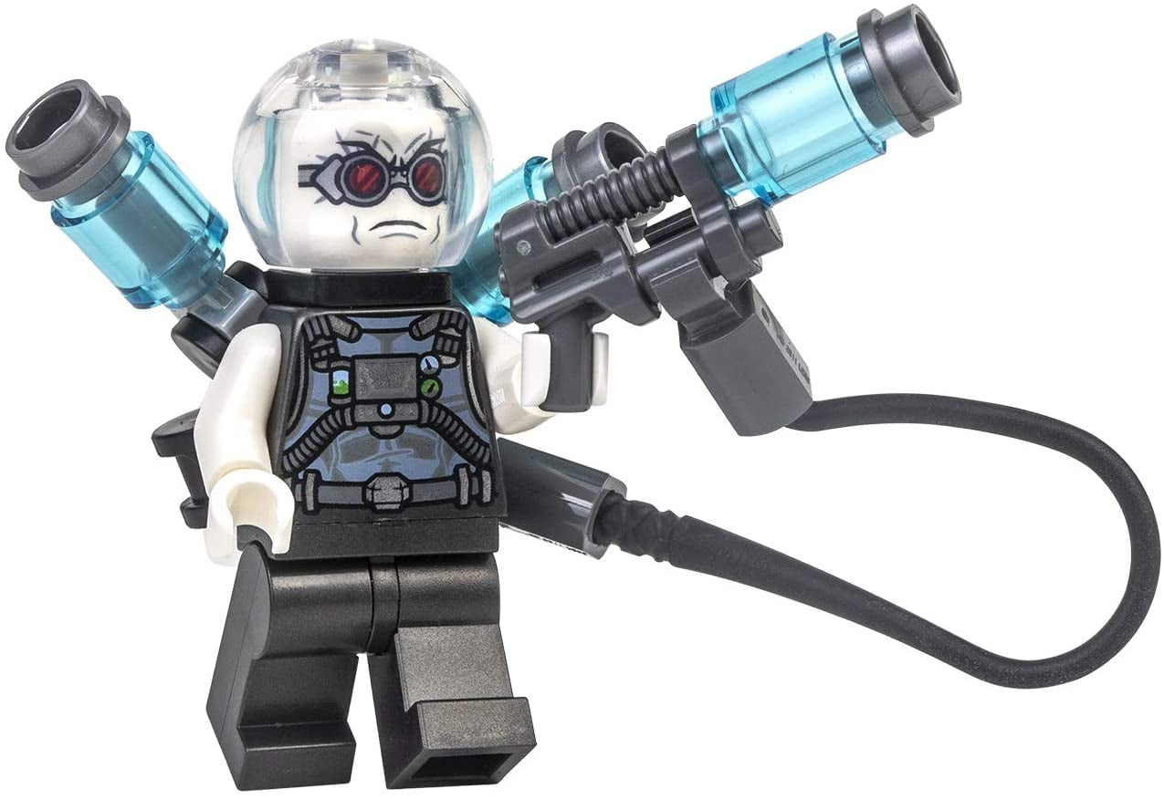 LEGO-MINIFIGURES SERIES X 1 GRAY BLASTER GUN FOR THE SUPER HEROES MINIFIGURES 