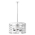 thumbnail image 2 of Dainolite 4 Light Pendant w/ Cut Out Drum Shd JTone - Black/Gold, 2 of 2