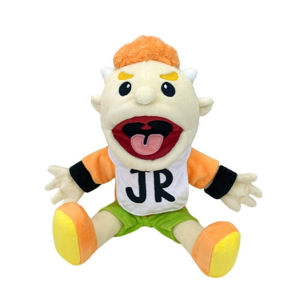15.7-Inch Junior Hand Puppet - Stuffed Plush for Jeff Puppet Collection & Play