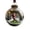 B, variant on Ruanlalo Christmas Santa Claus Hanging Decoration Clear Ball Playing Tennis Golf Soccer Basketball Badminton Santa Xmas Tree Hanging Ornament Pendant