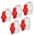 thumbnail image 3 of T Handle Ball Valve Flat Ball Valve Switch 5 Pcs Ball Valve Flat T Handle PVC Water Supply Ball Valve Switch For Swimming Pools, 3 of 8