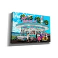 thumbnail image 2 of Epic Graffiti 'Rocket Drive-In' by Chris Dobrowolski, Canvas Wall Art, 60"x40", 2 of 8