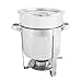 thumbnail image 3 of ExcellantÃ© Stainless Steel 7 Quart Marmite Chafer, 3 of 4