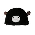 thumbnail image 2 of Dyfzdhu Women Winter Warm Windproof Hat Ski Riding Fleece Warmer Cute Cartoon Sheep Ear Cap for Girl Black, 2 of 4