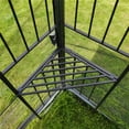 thumbnail image 6 of Gazebo with Netting, SEGMART 10'x10' Gazebo Outdoor Gazebo with Screen, Outdoor Canopy Sun Shelter Gazebo Tent Screen House, Gazebo With Ventilated Double Roof for Outside Yard Deck Patio, LLL4573, 6 of 9