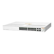 HPE Aruba Instant On 1930 24G 4SFP/SFP+ Switch - Switch - L3 - managed - 24 x 10/100/1000 + 4 x 1 Gigabit / 10 Gigabit SFP+ - rack-mountable