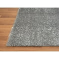 thumbnail image 4 of HR Plush Carbon Solid Color Shag Rug - Thick Pile, High-End, Soft & Cozy Floor Carpet for Bedroom & Living Room, 4 of 6