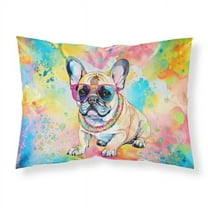 French Bulldog Hippie Dawg Standard Pillowcase