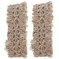 thumbnail image 1 of Shisuyan Hand Woven Rope Brown Hemp 2Pcs 79In X 1.4In, 1 of 8