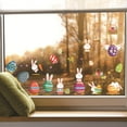 thumbnail image 2 of Easter Window Clings for Glass Windows Easter Window Clings, 9 Sheets Happy Easter Decorations for Kids Spring Window Clings for Home Office Shop Spring Window Clings for Glass Windows, 2 of 5