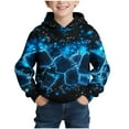 thumbnail image 2 of Favoffer Boys Hoodies 3D Printed Hooded Sweatshirts Cool Casual Long Sleeve Pullover Fashion Warm Winter 4-14Y, 2 of 7