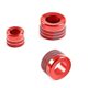 thumbnail image 3 of unique High qualityRed Air Conditioner Knob Audio Volume Tune Button Trim Cover Ring for X5 X6 E70 E71 F15 F16 2014-2018, 3 of 5