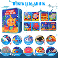 thumbnail image 3 of Flynow Busy Board Montessori Toy Noah's Ark Busy Book for Toddler 1-3, Sensory Early Learning Educational Travel Toy for Baby Age 2, Birthday Christmas Baptism Gift for Kids Boy Girl 4 Year Old, 3 of 7