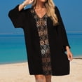 thumbnail image 4 of Paréo de Bain pour Maillot de Bain Grande Taille Paréo d'Été Ample Robe de Plage Design Paréo d'Été Paréos pour Femmes Long Paréo de Maillot de Bain à Boutons Paréos pour Maillots de Bain Robe pour Femmes Paréo Formel, 4 of 5