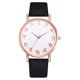 thumbnail image 1 of Lvpai Reloj de Cuarzo de aleación Informal de Moda para Mujer Relojes de Pulsera para niñas con Banda de Cuero (Negro), 1 of 1