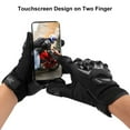 thumbnail image 5 of All-Season Black and Red Pique Motorcycle Gloves for L Size - Anti-Slip, Touchscreen Compatible, Sun Protection, Wear-Resistant for Off-Road, Highway & Outdoor Riding - LH-03 New Design Pair, 5 of 5