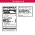 Town House Flatbread Crisps GP27 Oven Baked Crackers, Party Snacks, Italian Herb, 9.5oz Box (1