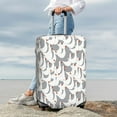 thumbnail image 7 of Daiia White goose Luggage Cover, Thickened Washable Travel Luggage Covers, Elastic Unique Baggage Covers for 18-20 inch Luggage-Small, 7 of 7