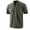 Gray, variant on Wyobmus Men's Short Sleeved Top With Tie Up Spring Summer Solid Color Retro Stand Collar Pullover Shirt Black