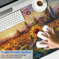 thumbnail image 2 of Sunflowers in Oil Painting Style Natural Plant Gaming Mouse Mat Rectangle 3XL Extra Large Mouse Pad 47.3 X 23.6 Inches Non-Slip Rubber Gaming Mouse Pad for Women Men Kids, 2 of 7