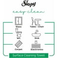 thumbnail image 2 of SLEEPY Pack of 2 Easy Clean All-Purpose Household Cleaning Wet Wipes, Vinegar and Bicarbonate Based, White, 100 Count, 2 of 7