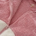 thumbnail image 3 of BFHHYA Toddlers Girls Boys Fuzzy Fleece Hooded Jacket Zip-Up Cartoon Cute Jacket Warm Soft Outerwear for Indoor Play & Short Neighborhood Runs(0-3Y), 3 of 9