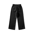 thumbnail image 6 of MuXiKeJi Clothes Girls Wide Leg Pants Summer Loose Beach Vacation Palazzo Pants Lightweight Straight Leg Linen Trousers with Pockets 12-13 Years, 6 of 7