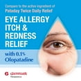 thumbnail image 3 of Glenmark Therapeutics Olopatadine Eye Drops for Allergies, Redness Relief, Antihistamine Eye Drops, Allergy Relief from Pet Dander, Pollen, Grass, Ragweed, Works in Minutes, Olopatadine HCl 0.1%, 5ml, 3 of 7