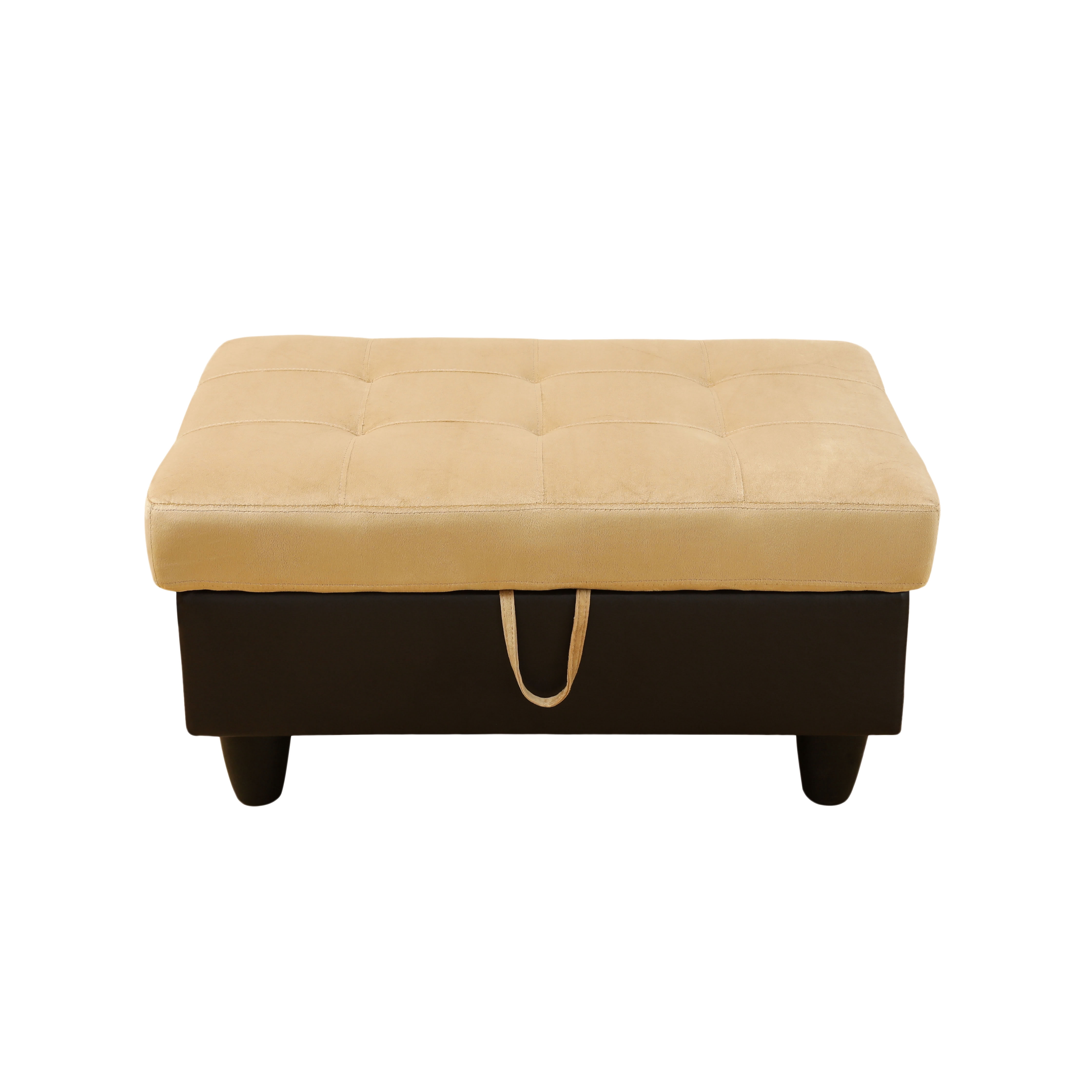 MAYEERTY Sofa Ottoman Footrest with Storage, Multi-Variant Foot Stool for Home, Bedroom, Living Room