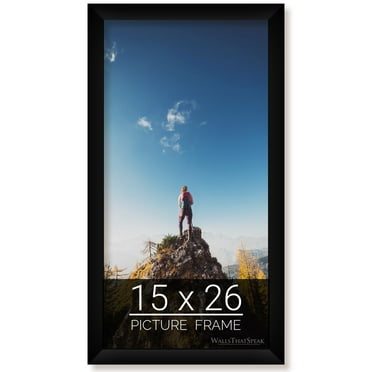 15x26 Black Picture Frame for Puzzles Posters Photos or Artwork