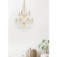 thumbnail image 4 of Elegant Lighting Value Giselle 12 light Gold Chandelier Clear Royal Cut Crystal, 4 of 9
