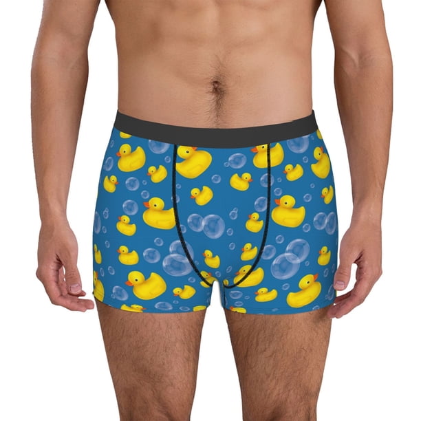 Fotbe Rubber Duck Calzoncillos Tipo Boxer con Bolsa de Soporte Total para Hombre, X-Temp Fresco, Transpirable y de Secado Rápido-XX-Large