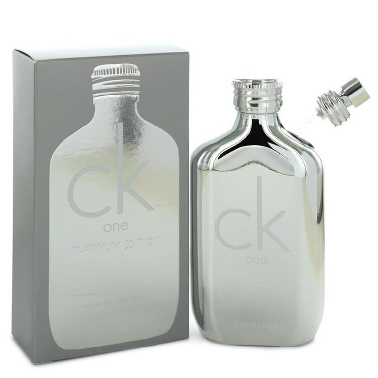 CK One Platinum Perfume by Calvin Klein, Eau De Toilette Spray 3.4