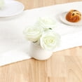 thumbnail image 2 of Unique Bargains 25 Pcs Roses Artificial Flowers Silk Fake Roses White, 2 of 5
