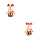 thumbnail image 2 of Bewildely Kids Christmas Candy Jar Portable Cartoon Decoration Gift Container Decorative Storage Home Replacement Bottle Sugar Alce 2Conjunto, 2 of 6