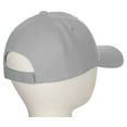 thumbnail image 2 of Daxton Classic Baseball Hat Custom A to Z Initial Team Black White Letter, Light Gray Cap Letter C, 2 of 3