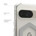 thumbnail image 6 of UAG Made for Google Pixel 9 Case Plyo Pro Ice/Silver, Compatible with Magnetic Charging Transparent Clear Anti-Yellowing Rugged Military Drop Tested MIL-STD Protective Cover, 6 of 9