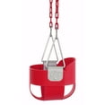 thumbnail image 3 of Machrus Swingan High Back, Full Bucket Toddler & Baby Swing with Vinyl Coated Chain - Fully Assembled - Red, 3 of 6