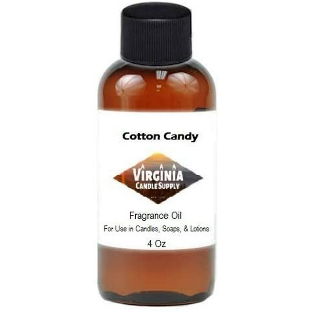 COTTON CANDY FRAGRANCE OIL 4 OZ FOR CANDLE & SOAP MAKING BY VIRGINIA