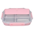 thumbnail image 1 of LAFGUR Kids Lunch Containers, Thermal Insulation Bento Lunch Box  304 Stainless Steel For Office For Students  For  School, 1 of 8
