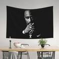thumbnail image 4 of 2pac Tapestry Wall Hanging Home Decoration Wall Blanket Dormitory Living Room Bedroom Backdrop Poster 40x60in, 4 of 5