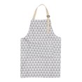 thumbnail image 1 of Unisex Kitchen Front Bolsets Delantal Grasa a prueba de ropa Chef cocinar BIB al aire libre BBQ Server Artist Bakery Restaurante Gadgets Gray Advancent HA010194-01, 1 of 6