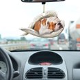thumbnail image 2 of Car Angel Puppy Sleeping Car Trailer dentro del espejo retrovisor Penda decorativa Wmkox8yii fhajkh782, 2 of 6