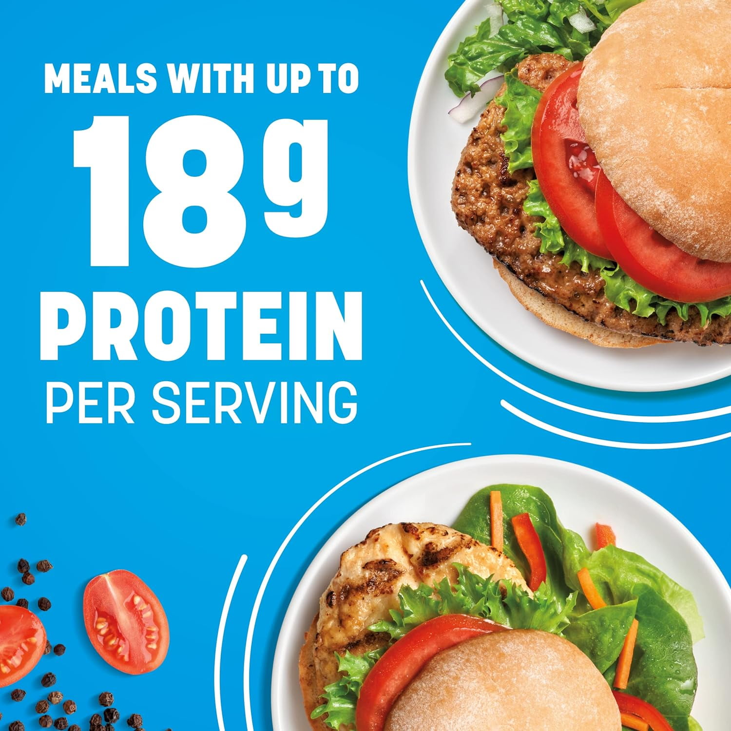 Nutrisystem Grilled Chicken Sandwich Bundle, 13g Protein, Frozen, 10 Count