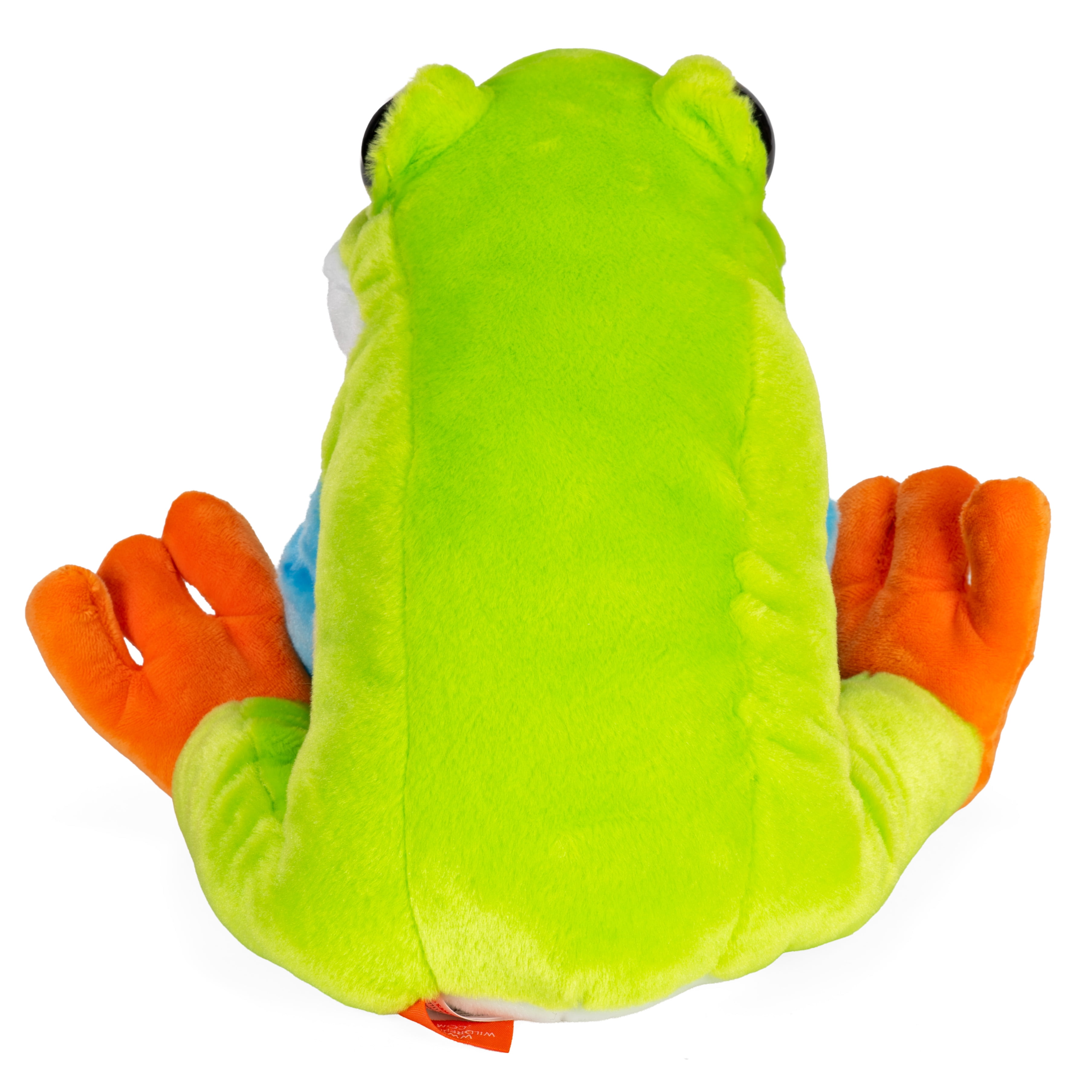 Wild Republic Red Eyed Tree Frog Plush, Stuffed Animal, Plush Toy, Gifts for Kids, Cuddlekins 12 Inches