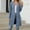 Blue01, variant on Women Long Cardigan Plus Size Thick Kimono Long Sleeve Sweater Loose Shurg Sweaters Long Sleeve Cardigan Coat With Pockets