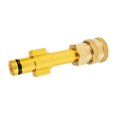 thumbnail image 1 of Adaptador de pistola rociadora para ra a presión para Karcher, convierte la conexión de bayoneta a 1/4 pulg. Conexión hembra de conexión rápida, D Sunnimix Conector de lavadora a presión, 1 of 8