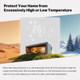 thumbnail image 2 of Tuya WiFi Matter Thermostat Water Floor Heating Temperature Controller Switch Support APP Remote Control Voice Control B, 2 of 7