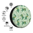 thumbnail image 4 of Sikiie Cute Dinosaurs in Space PVC Leather Spare Tire Wheel Cover Spare Tire Cover, for Car Truck SUV Camper Trailer Universal Fit(14-17in)-17 inch, 4 of 6