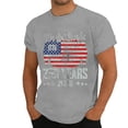 thumbnail image 2 of 4th of July Shirts for Men 2026 Short Sleeve Crewneck Patriotic Shirt America Flag Printed Independence Day T-Shirts, 2 of 5